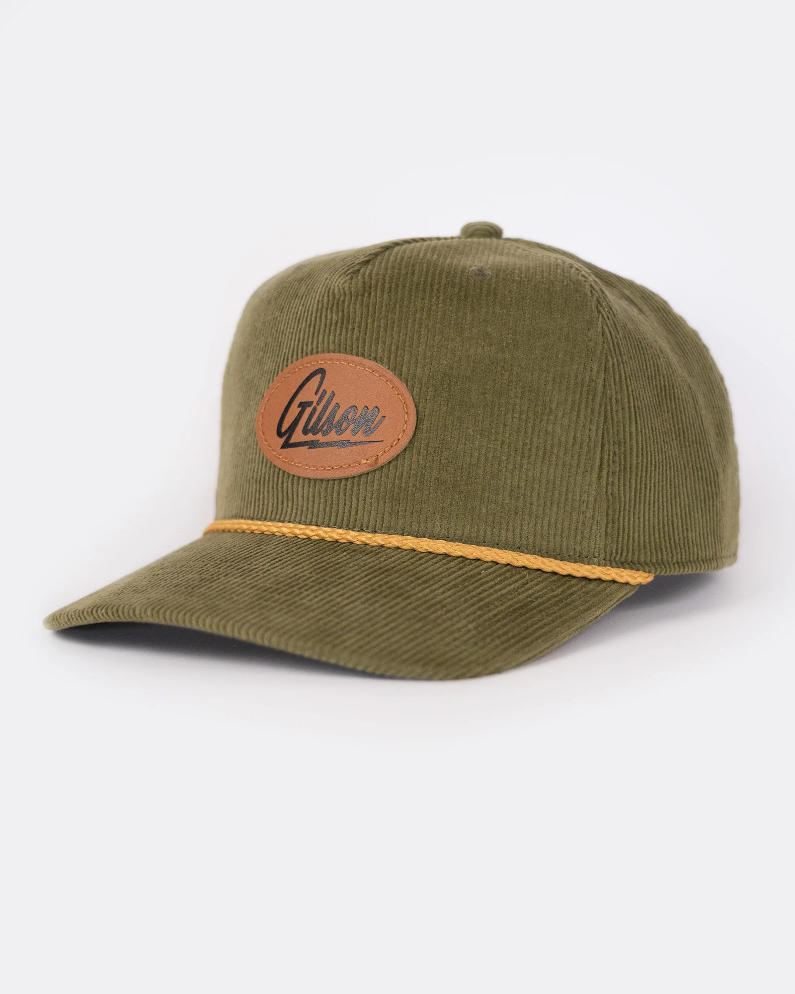 Leather Round Snapback